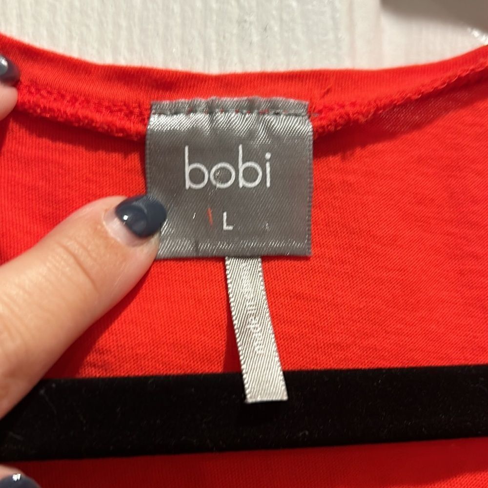 BOBI Red Tank Top, Size Large - Picture 4 of 6